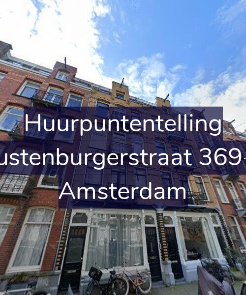 Foto gevel Huurpuntentelling voor Rustenburgerstraat 369-3, Amsterdam