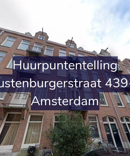Foto gevel Huurpuntentelling voor Rustenburgerstraat 439-2, Amsterdam
