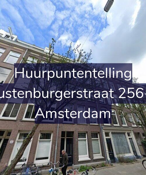 Foto gevel Huurpuntentelling voor Rustenburgerstraat 256-3, Amsterdam