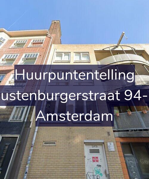 Foto gevel Huurpuntentelling voor Rustenburgerstraat 94-C, Amsterdam