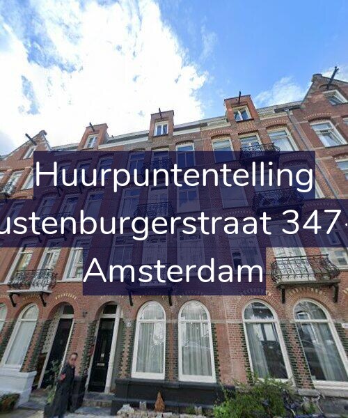 Foto gevel Huurpuntentelling voor Rustenburgerstraat 347-4, Amsterdam