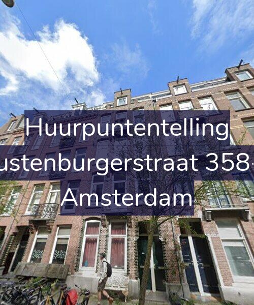 Foto gevel Huurpuntentelling voor Rustenburgerstraat 358-3, Amsterdam