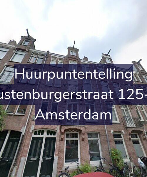 Foto gevel Huurpuntentelling voor Rustenburgerstraat 125-H, Amsterdam