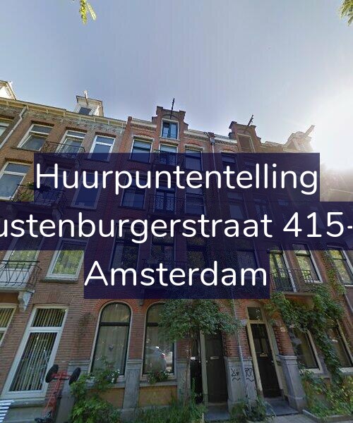 Foto gevel Huurpuntentelling voor Rustenburgerstraat 415-H, Amsterdam