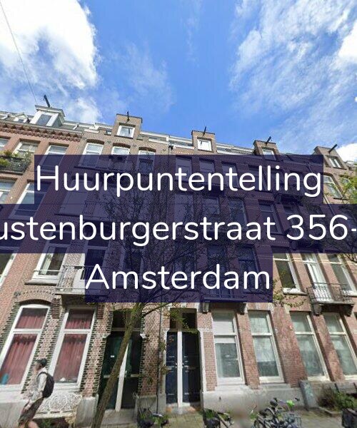 Foto gevel Huurpuntentelling voor Rustenburgerstraat 356-H, Amsterdam
