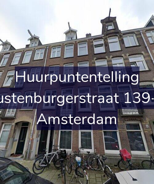 Foto gevel Huurpuntentelling voor Rustenburgerstraat 139-H, Amsterdam