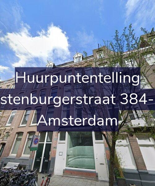 Foto gevel Huurpuntentelling voor Rustenburgerstraat 384-1V, Amsterdam