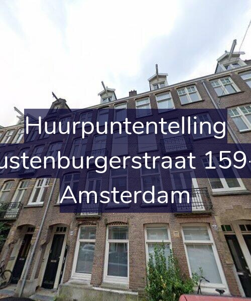 Foto gevel Huurpuntentelling voor Rustenburgerstraat 159-1, Amsterdam