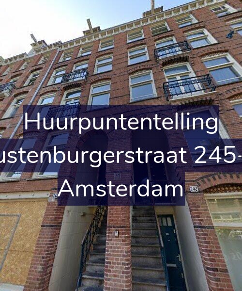 Foto gevel Huurpuntentelling voor Rustenburgerstraat 245-H, Amsterdam