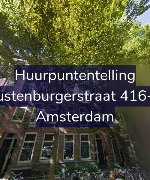 Foto gevel Huurpuntentelling voor Rustenburgerstraat 416-H, Amsterdam