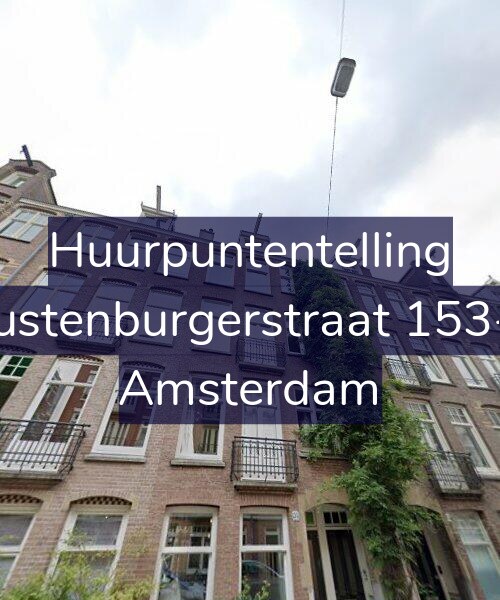 Foto gevel Huurpuntentelling voor Rustenburgerstraat 153-2, Amsterdam