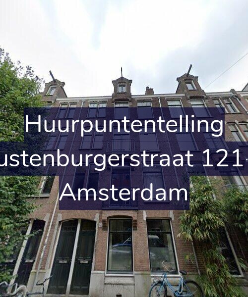 Foto gevel Huurpuntentelling voor Rustenburgerstraat 121-3, Amsterdam