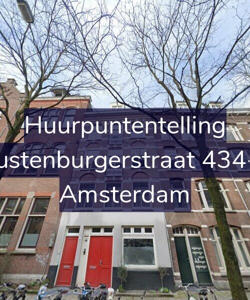 Foto gevel Huurpuntentelling voor Rustenburgerstraat 434-4, Amsterdam