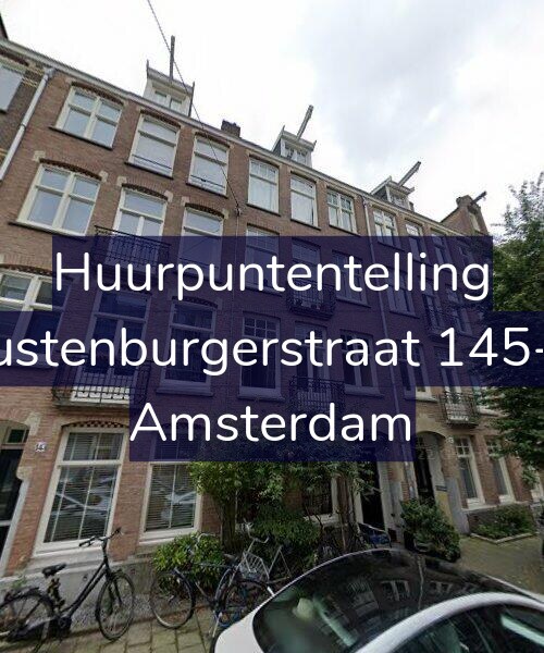 Foto gevel Huurpuntentelling voor Rustenburgerstraat 145-H, Amsterdam
