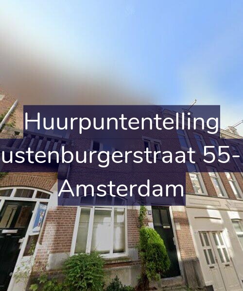 Foto gevel Huurpuntentelling voor Rustenburgerstraat 55-D, Amsterdam