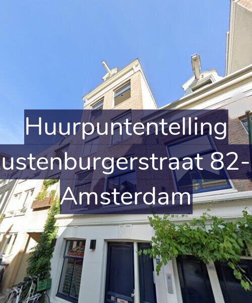 Foto gevel Huurpuntentelling voor Rustenburgerstraat 82-B, Amsterdam