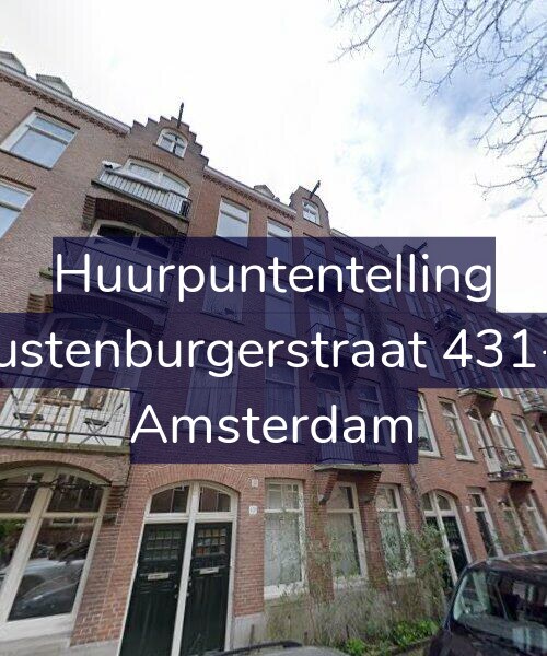 Foto gevel Huurpuntentelling voor Rustenburgerstraat 431-1, Amsterdam