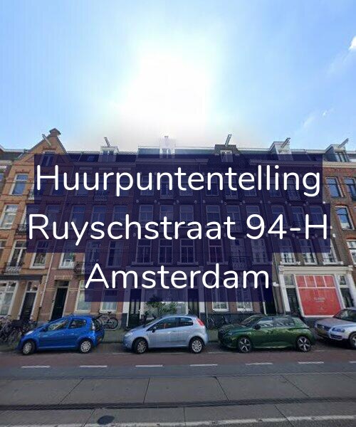 Foto gevel Huurpuntentelling voor Ruyschstraat 94-H, Amsterdam