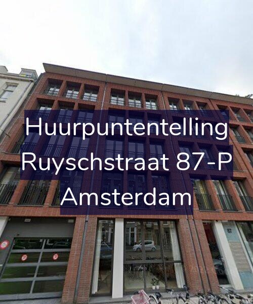 Foto gevel Huurpuntentelling voor Ruyschstraat 87-P, Amsterdam