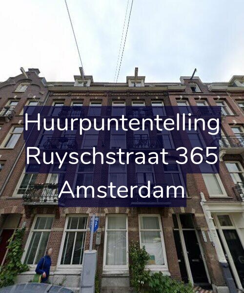 Foto gevel Huurpuntentelling voor Ruyschstraat 365, Amsterdam