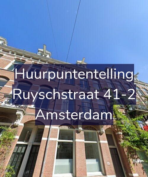 Foto gevel Huurpuntentelling voor Ruyschstraat 41-2, Amsterdam