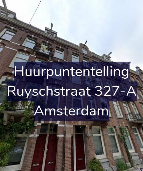 Foto gevel Huurpuntentelling voor Ruyschstraat 327-A, Amsterdam