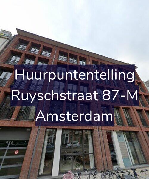 Foto gevel Huurpuntentelling voor Ruyschstraat 87-M, Amsterdam