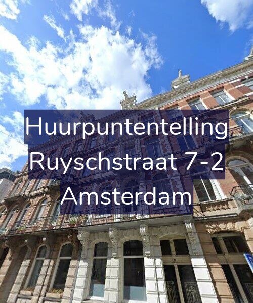 Foto gevel Huurpuntentelling voor Ruyschstraat 7-2, Amsterdam