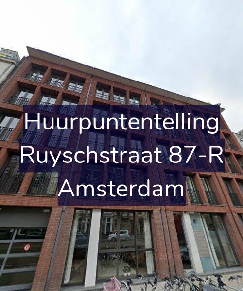 Foto gevel Huurpuntentelling voor Ruyschstraat 87-R, Amsterdam