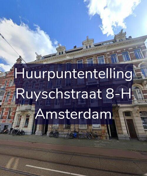 Foto gevel Huurpuntentelling voor Ruyschstraat 8-H, Amsterdam