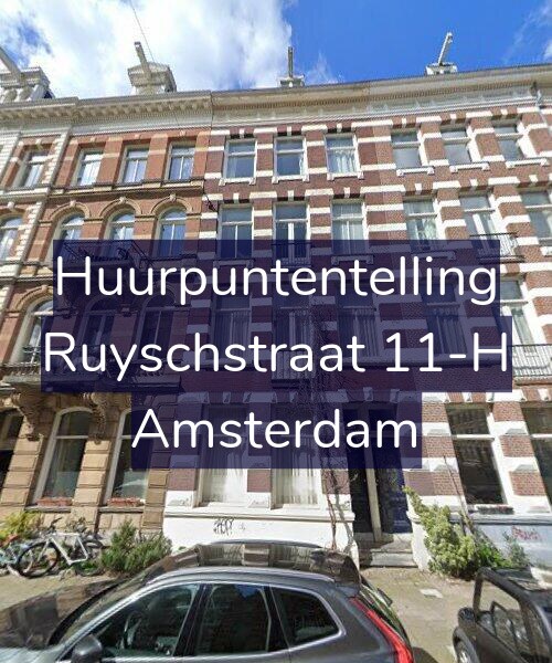 Foto gevel Huurpuntentelling voor Ruyschstraat 11-H, Amsterdam