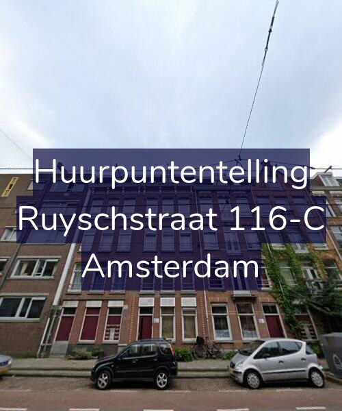 Foto gevel Huurpuntentelling voor Ruyschstraat 116-C, Amsterdam