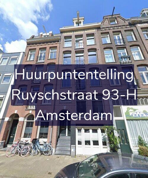 Foto gevel Huurpuntentelling voor Ruyschstraat 93-H, Amsterdam