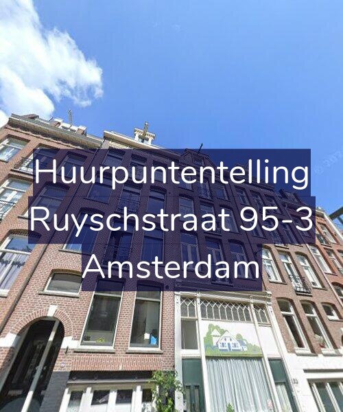 Foto gevel Huurpuntentelling voor Ruyschstraat 95-3, Amsterdam