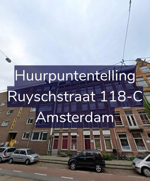 Foto gevel Huurpuntentelling voor Ruyschstraat 118-C, Amsterdam