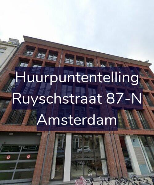 Foto gevel Huurpuntentelling voor Ruyschstraat 87-N, Amsterdam