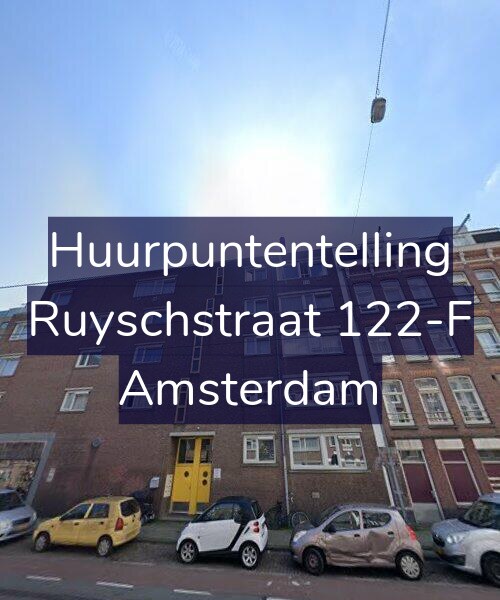 Foto gevel Huurpuntentelling voor Ruyschstraat 122-F, Amsterdam
