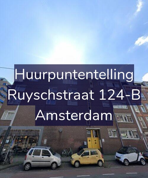 Foto gevel Huurpuntentelling voor Ruyschstraat 124-B, Amsterdam