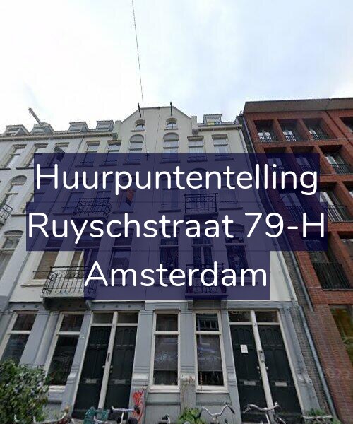 Foto gevel Huurpuntentelling voor Ruyschstraat 79-H, Amsterdam