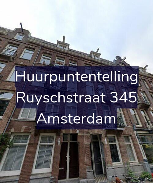 Foto gevel Huurpuntentelling voor Ruyschstraat 345, Amsterdam