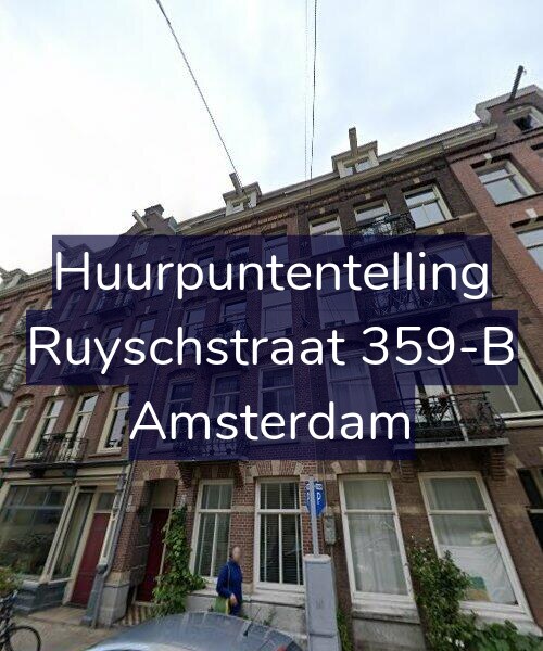 Foto gevel Huurpuntentelling voor Ruyschstraat 359-B, Amsterdam