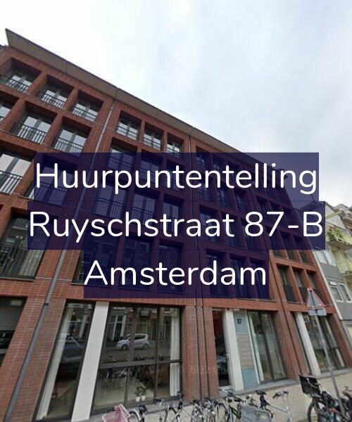 Foto gevel Huurpuntentelling voor Ruyschstraat 87-B, Amsterdam