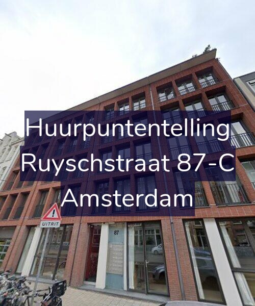 Foto gevel Huurpuntentelling voor Ruyschstraat 87-C, Amsterdam