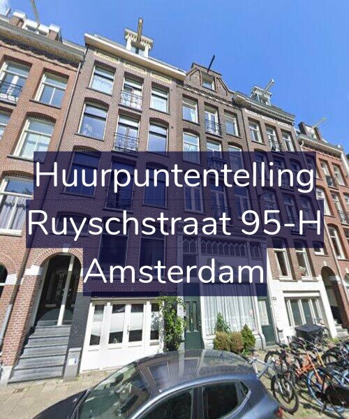Foto gevel Huurpuntentelling voor Ruyschstraat 95-H, Amsterdam