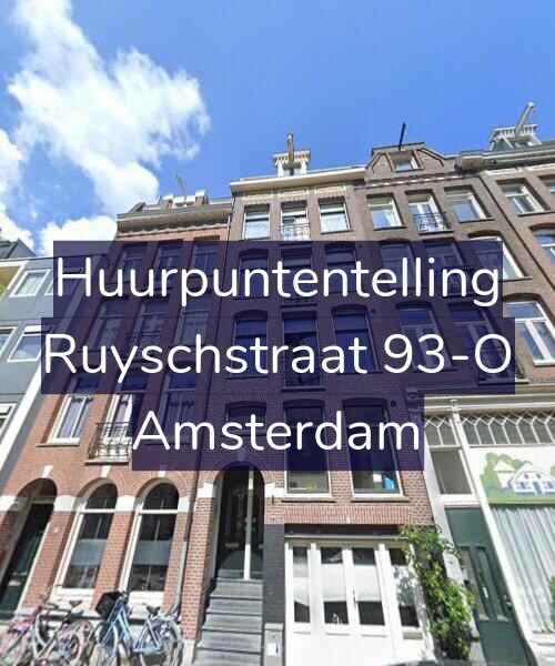 Foto gevel Huurpuntentelling voor Ruyschstraat 93-O, Amsterdam