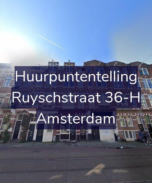 Foto gevel Huurpuntentelling voor Ruyschstraat 36-H, Amsterdam