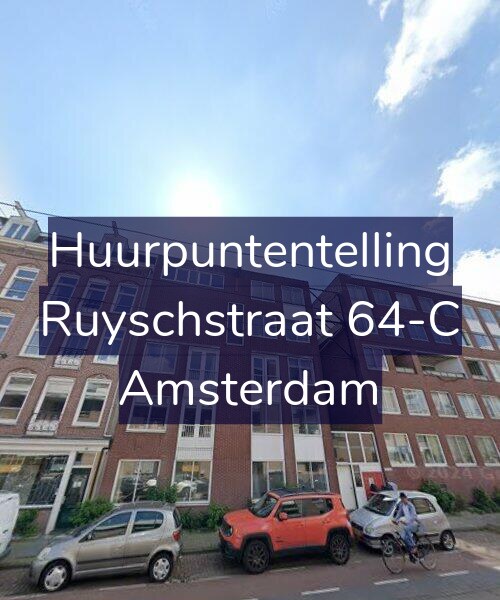 Foto gevel Huurpuntentelling voor Ruyschstraat 64-C, Amsterdam
