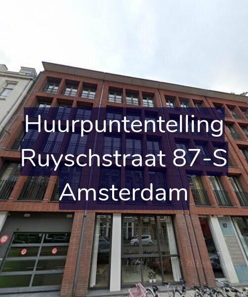 Foto gevel Huurpuntentelling voor Ruyschstraat 87-S, Amsterdam