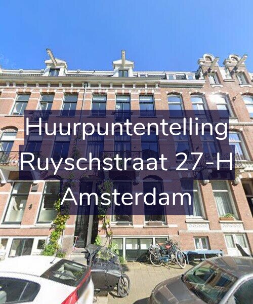 Foto gevel Huurpuntentelling voor Ruyschstraat 27-H, Amsterdam