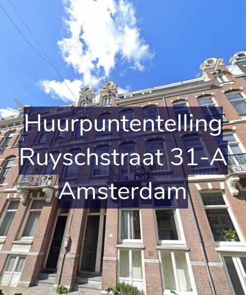 Foto gevel Huurpuntentelling voor Ruyschstraat 31-A, Amsterdam